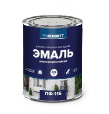 Эмаль ПФ-115 Лакра PROREMONTT винно-красный RAL 3005 0,9 кг Л-С