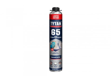 Монтажная пена професс TYTAN 65  LIMITED EDITION 750 мл 1уп.=12шт 