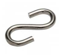 Крючок S-образный М4 цинк (3000)