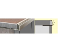 Профиль для керамической плитки РП-АКП-09 2,7м алюминий