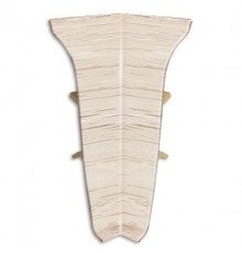 Угол внутренний Чайка 118 Дуб полярный (1 уп-50 шт)