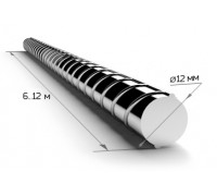 Арматура 12 мм АIII 500 СП ЗСМК (12м) рифленая