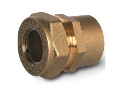 Муфта D25ммх1дюйм ВР для трубы нержавеющей гофрированной EF