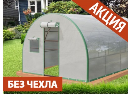 Теплица УДачная 4х3х2,1м оцинкованная