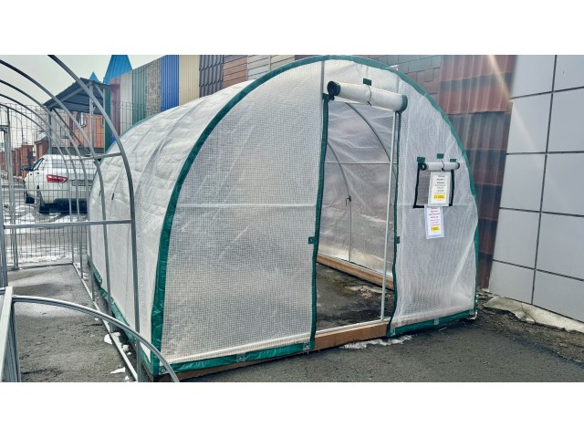 Теплица УДачная 4х3х2,1м оцинкованная