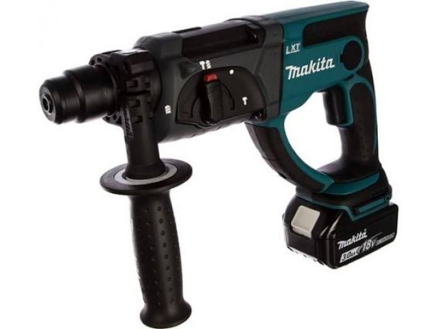Перфоратор SDS-plus Makita DHR202RF, 3 режима, 1,9 Дж,