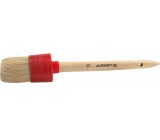 Кисть круглая №14/50 мм,  натуральная щетина, деревянная ручка, Stayer