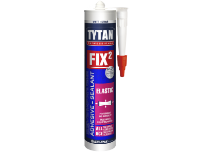 Клей-герметик TYTAN Professional Fix2 Elastic белый 290 мл