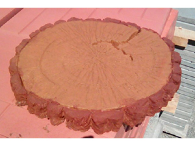 Плитка декоративная Срез дерева большой d=400 см