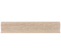 Плинтус ПВХ Line Plast L053 Дуб Линбург L=2,5м  мягк.к (1 уп-40 шт)