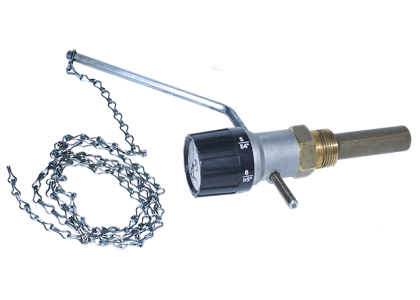 Регулятор тяги для котла (ОК9, ОК15, ОВК18, ОК20, ОК30, ПРО22, ПРО28, ПРО36, ПРО42, Практик, Карбо)