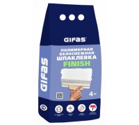 Шпаклевка Гифас GIFAS Finish 4 кг полимерная