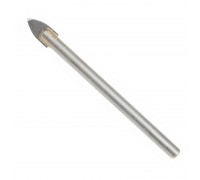 Сверло  4 мм, по стеклу, Атака, 1 шт