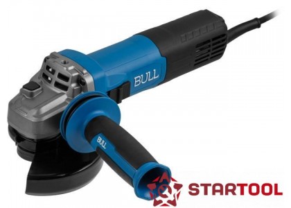 Углошлифмашина BULL WS 1212, одноручная, 1200 Вт, 125 мм, плавный пуск, конст эл, 4 м, коробка