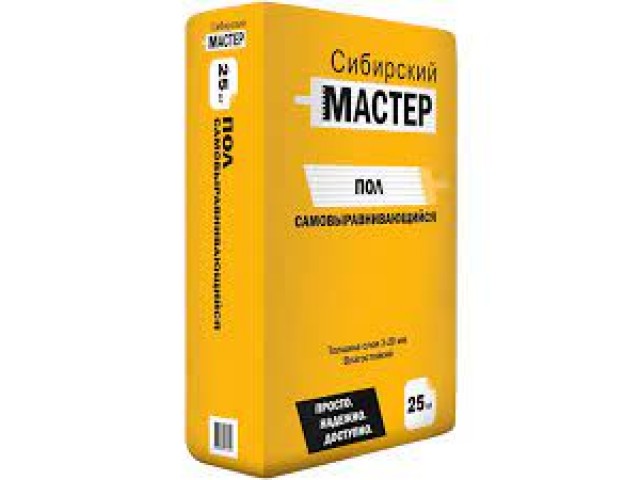 Пол Сибирский мастер 30 кг самовыравнивающийся (49)