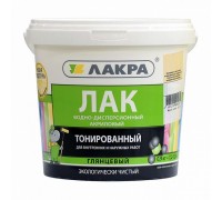 Лак Лакра ВД тонированный рябина 0,9 кг Л-С