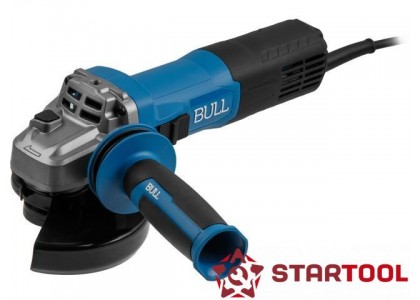Углошлифмашина BULL WS 1210, одноручная, 1000 Вт, 125 мм, плавный пуск, конст эл, 4 м, коробка