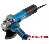 Углошлифмашина BULL WS 1211, одноручная, 1000 Вт, 125 мм, плавный пуск, рег об, конст эл, 4 м, короб