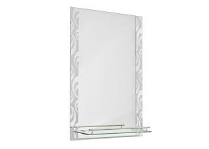 Зеркало 800х600мм с полкой А626