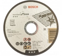 Круг отрезной по металлу 125 x 1,0 х 22,2 мм, Standard Bosch