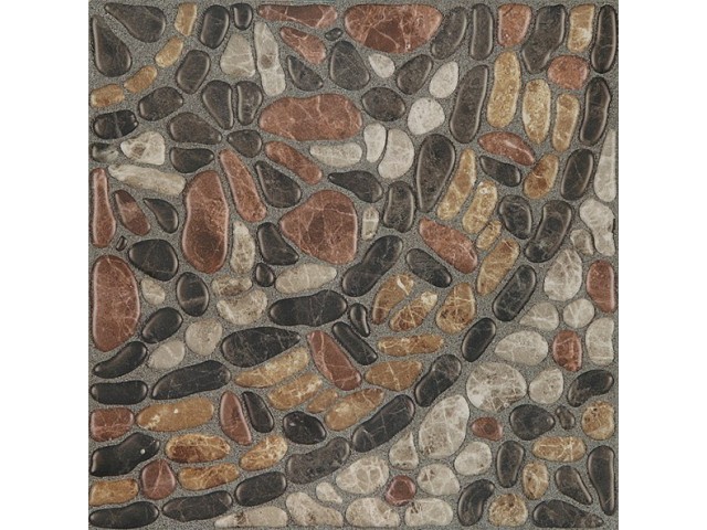 Керамогранит Менорка темно-коричневый 400х400х8 (1,6 м2) (76.8 м2)