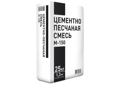 Смесь цементно-песчаная Геркулес М-150 25 кг (56)