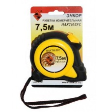 Рулетка  7,5 м х 25 мм Наутилус Энкор