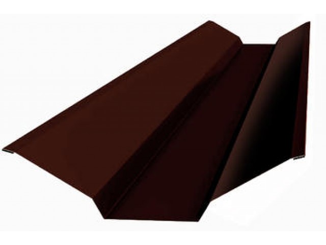 Ендова верхняя 76*76*2000мм  (8017) шоколад