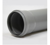 Труба ПП D50 L=0,25 м ЭКОНОМ (1,5мм)