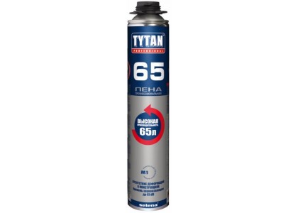 Монтажная пена професс TYTAN 65 750 мл