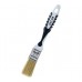 Кисть плоская 25 мм, смешанная щетина, 2-х компонентная ручка, Black White для лака
