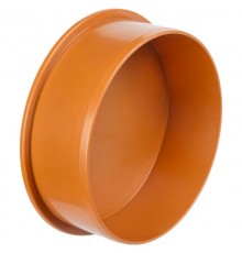 Заглушка D110мм для наружней канализации