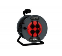 Удлинитель силовой 4 розетки 20м на катушке с/з с выключателем 3х1,5мм2 16A TOKOV ELECTRIC