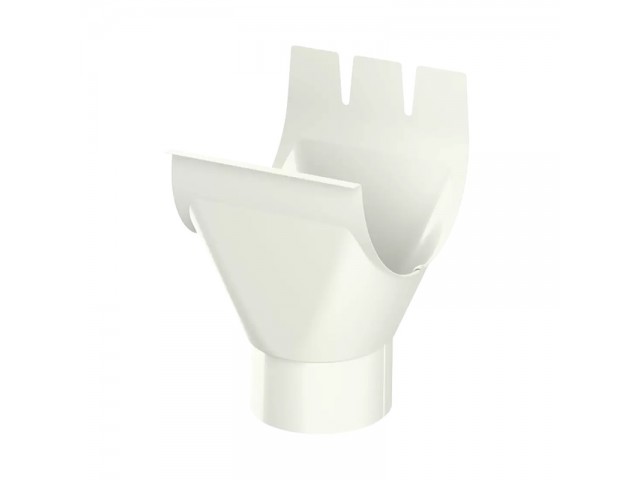 МП Воронка выпускная D150х100 9010 белый