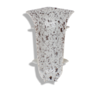 Угол наружний с держателем Line Plast  L043 Серый Гранит (1 уп-50 шт)