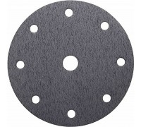 Круг шлифовальный на липучке с отверстиями, 150мм, P180, 5шт, Uragan