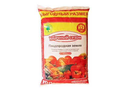 Грунт Удачный сезон Плодородная земля 10 л