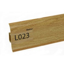 Плинтус ПВХ Line Plast Макси LM023 80 мм Дуб античный  L=2,5м  мягк.к (1 уп-24 шт)