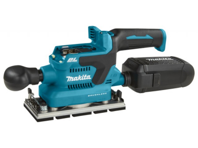Шлифмашина вибрационная Makita DBO380Z, 18В, 93 х 228 мм, 4000/12000 об/мин б/а