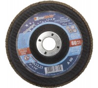 Круг лепестковый торцевой 150 х 22 мм Р80, Луга