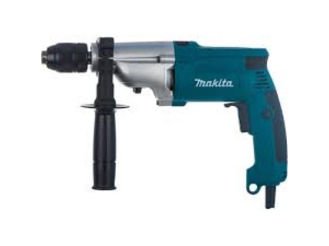 Дрель ударная щеточная Makita HP2051,  2 скорости, патрон 1,5 мм, 0-1200 об/мин