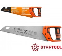 Ножовка по дереву 400 мм, 7TPI, каленый зуб, двухкомпонентная ручка, Startul Master