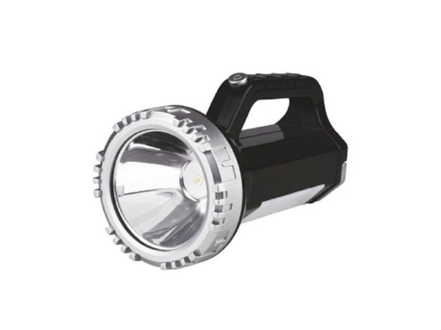 Фонарь-фара с аккумулятором 220В 1 LED 1 COB Сибирский следопыт Селена