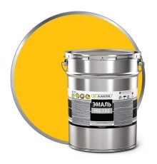 Эмаль НЦ-132  желтый 17 кг Лакра