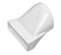 Соединитель канал-труба 620СП12,5КП (204х60мм D=125мм)