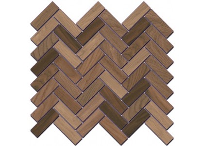 Декор напольный Селект Вуд темно-бежевый мозаичный 330х330 мм SG194\002 В НАЛИЧИИ
