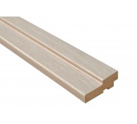 Деталь дверной коробки 32х74х2050 ясень латте телескопическая