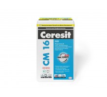 Клей для плитки Ceresit СМ 16 эластичный, 5кг