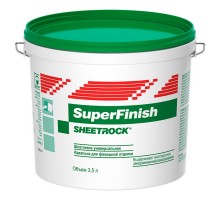 Шпатлевка готовая универсальная  SHEETROCK SuperFinish 17 л (28 кг)