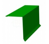 Планка торцевая 95*120*2500мм (6005) зеленый мох